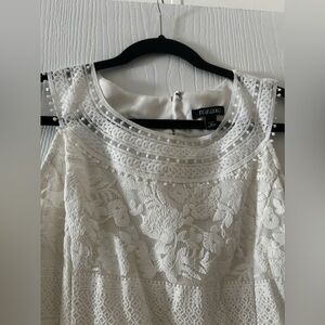 White lace dress xl